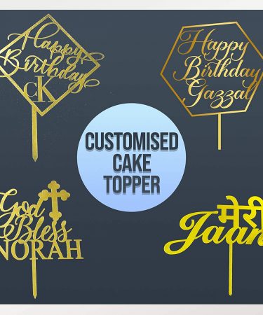 customized cake topper