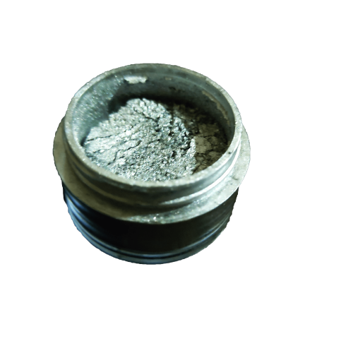 luster dust silver