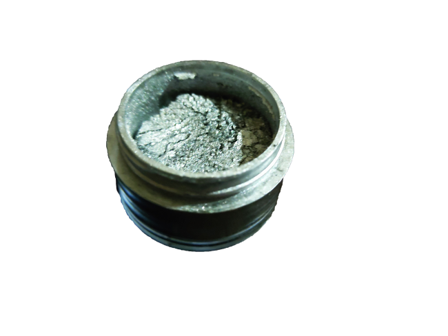 luster dust silver