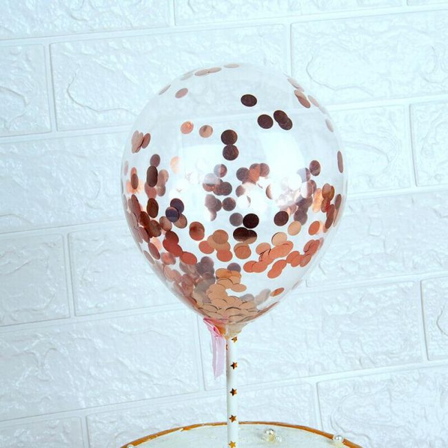cake balloon topper